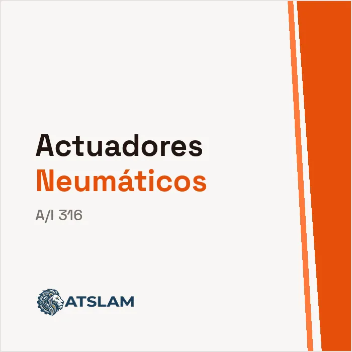 Válvulas con Actuador Neumático XCPC — ATSLAM Venezuela