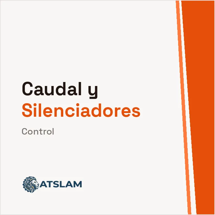 Reguladores de Caudal y Silenciadores XCPC — ATSLAM Venezuela