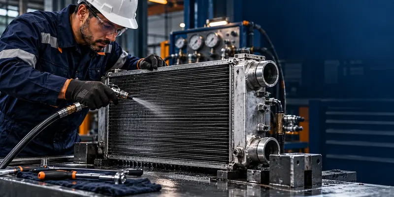 Reparación de radiadores industriales