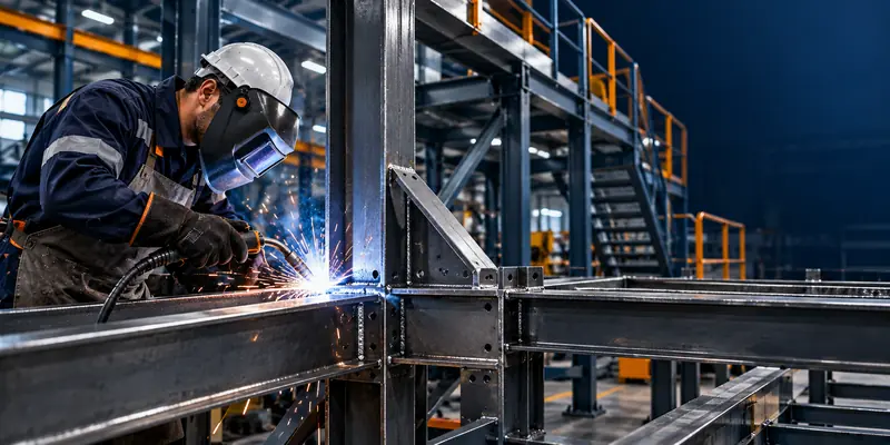 Fabricación de estructuras metálicas industriales